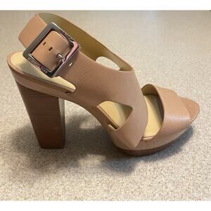 MICHAEL BY MICHAEL KORS BEIGE GENUINE LEATHER WOMEN'S Shoes